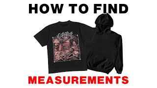 How To Make Custom Measurements For Clothing Brand [upl. by Latreshia623]