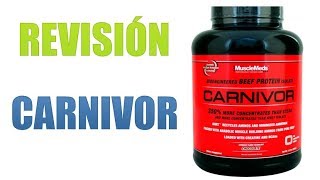 Revisión Carnivor MuscleMeds opiniones Español [upl. by Aenil]