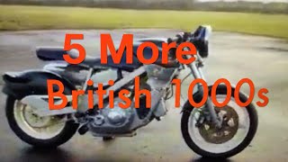 5 More British 1000cc Motorcycles [upl. by Retnyw919]