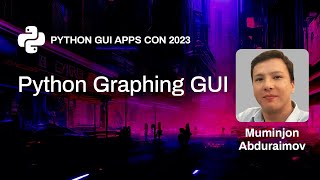 Python Graphing GUI  Muminjon Abduraimov  PyGAC 2023 [upl. by Fritze]