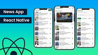 Build a News App  React Native and Expo Projects  React Native for Beginner 2024 [upl. by Oriaj]