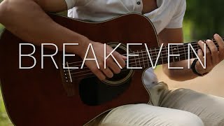 The Script Breakeven  Fingerstyle Guitar Cover with TABS [upl. by Ahsinor678]