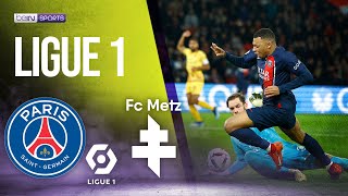 PSG vs Metz  LIGUE 1 HIGHLIGHTS  12202023  beIN SPORTS USA [upl. by Einimod]