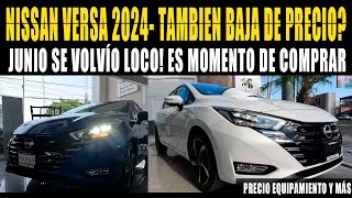 NISSAN VERSA 2024 🔴 BAJA DE PRECIO EN MÉXICO TAMBIEN [upl. by Dranek]