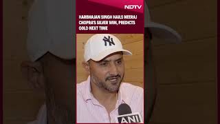 Neeraj Chopra  Harbhajan Singh Hails Neeraj Chopras Silver Win Predicts Gold Next Time [upl. by Elenahc]