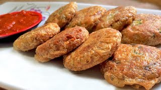 মজাদার ডিমের শামী কাবাব  Shami Kabab Recipe  Potato Egg Kabab Recipe [upl. by Kimura]