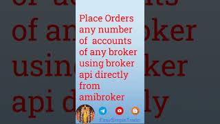 Amibroker Broker API Integration Intro [upl. by Erlina477]