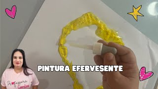 PINTURA EFERVESCENTE UMA ATIVIDADE SENSORIAL DIVERTIDA E CRIATIVA PARA A EDUCAÇÃO INFANTIL [upl. by Ayekan]