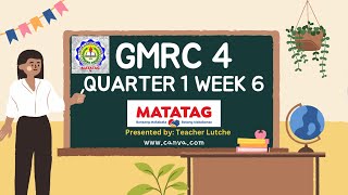 GMRC 4 Q1 W6 MATATAG LE BASED [upl. by Otsuaf]