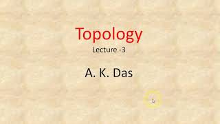 Topology Lecture3 [upl. by Dwan]