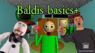 Nutshell studios plays Baldis basics plus ITS SO DAMN HARD baldisbasicsplus [upl. by Bertie]