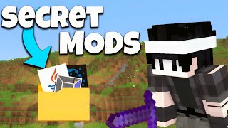 MY SECRET MODS FOR MINECRAFT POCKET EDITION  PVP MODS FOR MINECRAFT PE [upl. by Ardnoed]