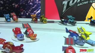 Dream Works Turbo Racing Team Snail  NY Toy Fair 2013 [upl. by Nahtanha368]