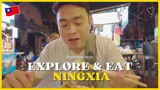 EXPLORE amp FOODTRIP AT NINGXIA NIGHT MARKET IN TAIWAN 🇹🇼  Lost Furukawa [upl. by Grussing]