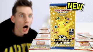 NEW Pokémon 25th Anniversary Booster Box Opening [upl. by Ettennaej311]