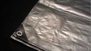 Tarp Covers  Silver Poly Tarps [upl. by Adnelg]