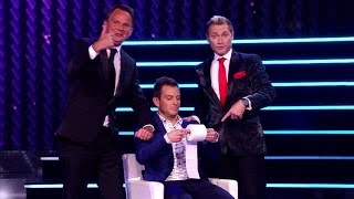 Peter amp Ronald nemen Dan Karaty in de maling  HOLLANDS GOT TALENT [upl. by Ehrman860]