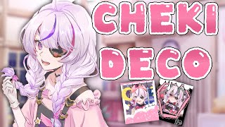 Cheki Decorating Digitally【Maria Marionette  NIJISANJI EN】 [upl. by Jurdi]