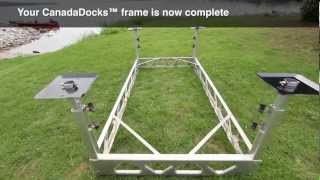 CanadaDocks™ DoitYourself Dock Kit [upl. by Evadnee]