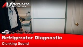 Kenmore Refrigerator Repair  Slight Clunking Sound  Compressor [upl. by Reiko]