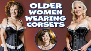 Older Women Over 60 Wearing Corset [upl. by Ttocs]