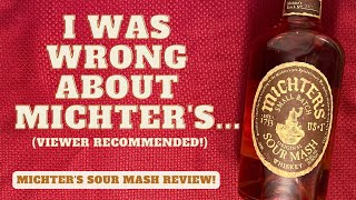 Michters Sour Mash Whiskey Review  Changing my opinion on Michters [upl. by Wasserman]