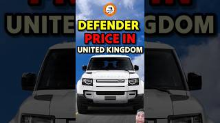 Defender price in UK 🩵automobile defender amazingfacts shortsviral shortsfeed [upl. by Susy]