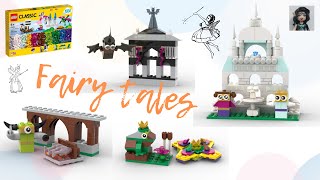 FAIRY TALES Lego classic 11033 ideas How to build Troll Vampire Frog Frozen [upl. by Dace]