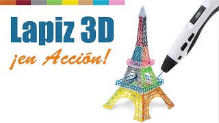 LAPIZ 3D EN ACCIÓN  Dibujando con un 3D Pen Sunlu por primera vez [upl. by Irollam169]