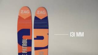 Skis Zag H 95 2017 [upl. by Ydnahs922]