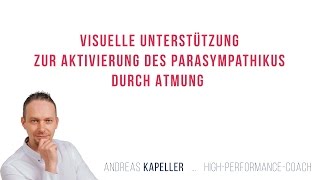 Biofeedback Atmung  Visuelle Unterstützung zur Aktivierung des Parasympathikus durch Atmung [upl. by Isdnil723]