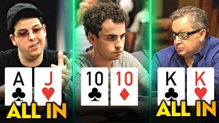 ALL IN for 3390000 Pot With POCKET KINGS at LA Poker Classic FINAL TABLE [upl. by Shum]