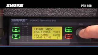 PSM900  How to Set Up a System with a Single Transmitter  Shure [upl. by Mercy]