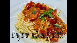 Thermomix® TM31  TM5  TM6 Linguine in Tomatenbutter [upl. by Notlem220]