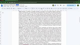 HEPATOZOONOSE EM CANINO NATURALMENTE INFECTADO TRATADA COM DIPROPIONATO DE IMIDOCARB RELATO DE CASO [upl. by Fowkes]