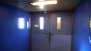 1971 Lifton inground hydraulic freight elevator upgraded  Centrumgaden 3 Ballerup Denmark [upl. by Namreh340]