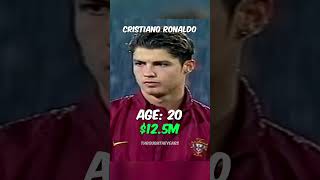 The Evolution of Cristiano Ronaldo💵💵shorts [upl. by Ecertap720]