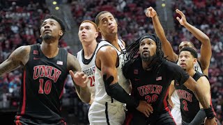 Aztecs soundly defeat UNLV at Viejas Arena [upl. by Giefer]