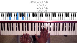 How to play Oceans by Hillsong UNITED Piano Tutorial [upl. by Annairt806]