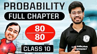 Probability  Complete Chapter in 1 Shot  Class 10  NCERT  Udaan [upl. by Yuria]