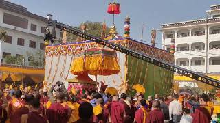 cremation ceremony of HE Chogling Rinpoche [upl. by Ymij]