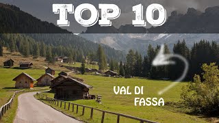 TOP 10 cosa vedere in Val di Fassa [upl. by Uticas492]