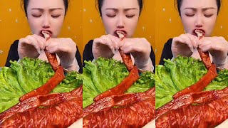 ASMR Eating Pork Intestines Mukbang Eating Show ‘’ [upl. by Gillan]