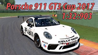 Porsche 911 GT3 Cup 2017  Vallelunga World Record 132903  Assetto Corsa [upl. by Aromas]