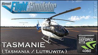 MSFS2020  TASMANIE TASMANIA  LUTRUWITA  ME 8070 Google  i7RTX4060  BYJMCV 202408 [upl. by Wernda]