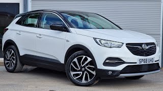 2019 Vauxhall Grandland X 15 Turbo D BlueInjection Elite Nav Auto Euro 6 for sale at AT Car Sales [upl. by Nysa]