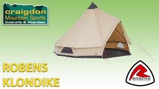 Craigdon Mountain Sports  Robens Klondike Tipi Tent [upl. by Eltotsira962]