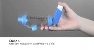 Comment utilisez la chambre AeroChamber Plus avec embout buccal  Trudell Medical International [upl. by Adnorrahs862]