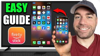 How to Screen Mirror iPhone to Fire TV Stick Best Method [upl. by Auohp]