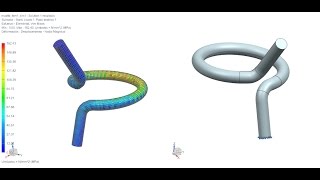 NX 9 How to do Nastran Advanced Simulation example FEM Tutorial Simulación avanzada NX9 [upl. by Lorain]